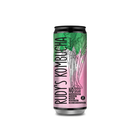 Rudy's Kombucha Rhubarb (9x330ml)