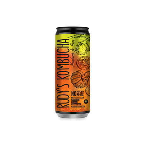 Rudy's Kombucha Mandarin & Yuzu (9x330ml)