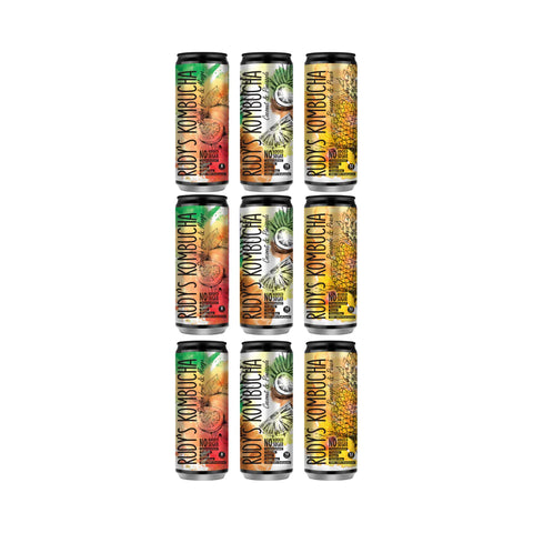 Rudy's Kombucha Tropical Set (9x330ml)