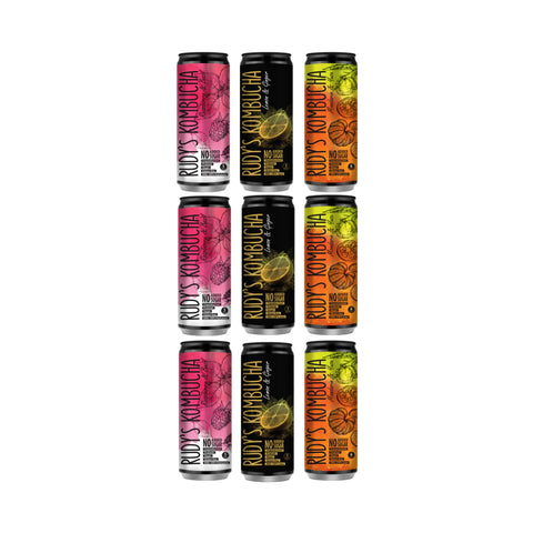 Rudy's Kombucha Refreshing Set (9x330ml)