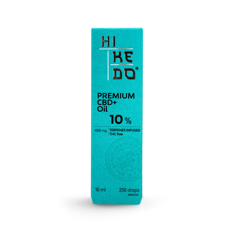 HIKEDO CBD+ Oil 10%