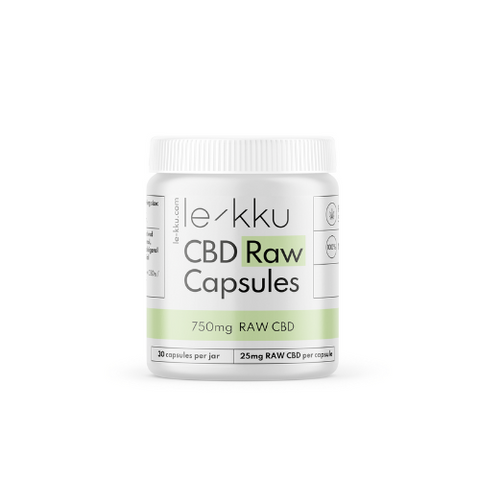 LEKKU CBD Raw Capsules