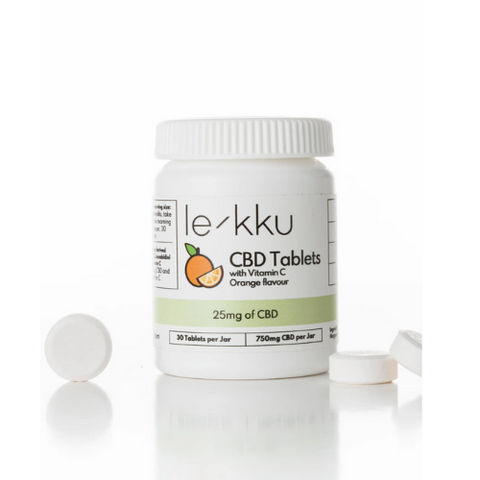 LEKKU CBD+Vitamin C Tablets