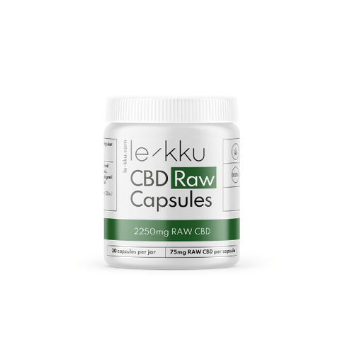 LEKKU CBD Raw Capsules