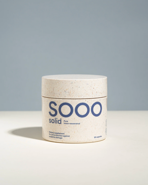 SOOO solid: 99.83% purity Trans-Resveratrol