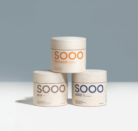 SOOO anti-aging bundle: NR + Trans-Resveratrol + Lion's Mane