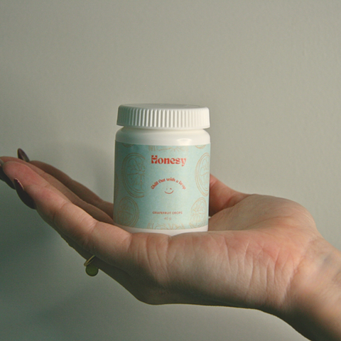 Honesy Grapefruit Drops