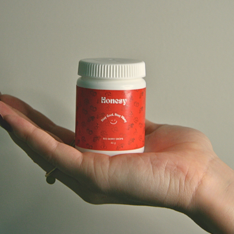 Honesy Red Berry Drops